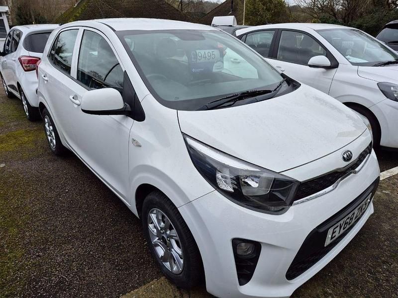Used Kia Picanto 84 HP (61 kW) 2018 White Hatchback
