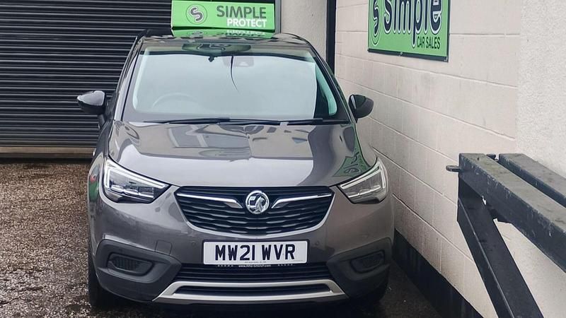Used Vauxhall Crossland X S 110 HP (80 kW) 2021 Grey SUV