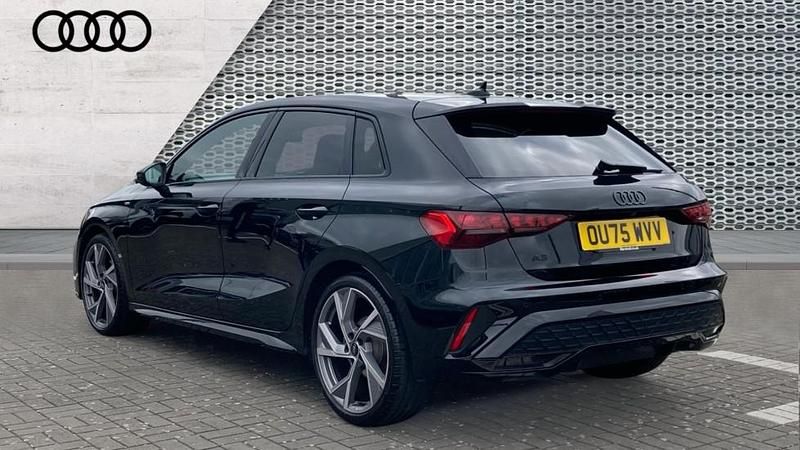 Used Audi A3 Black Edition 150 HP (110 kW) 2025 Black