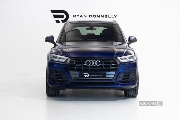 Used Audi Q5 S-Line 190 HP (139 kW) 2017 Blue SUV