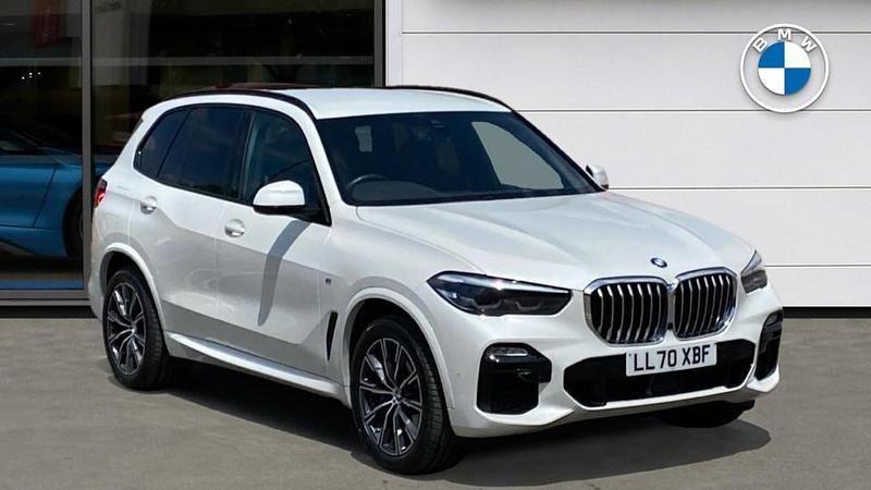 White Used 2020 BMW X5 M Sport SUV | £40,500 (Good price) - Image 1/4
