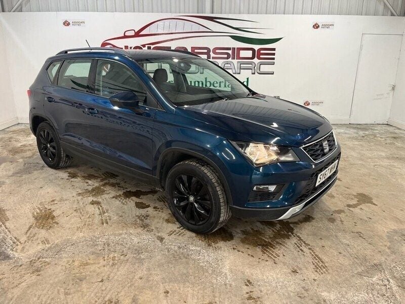 Blue Used 2017 Seat Ateca 4Drive SUV | £10,299 (Good price) - Image 1/4