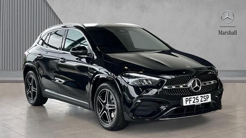 Cosmos black metallic New 2025 Mercedes GLA200 Executive SUV | £37,085 (Expensive) - Image 1/4