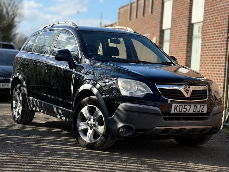 Used Vauxhall Antara 2007 Black SUV