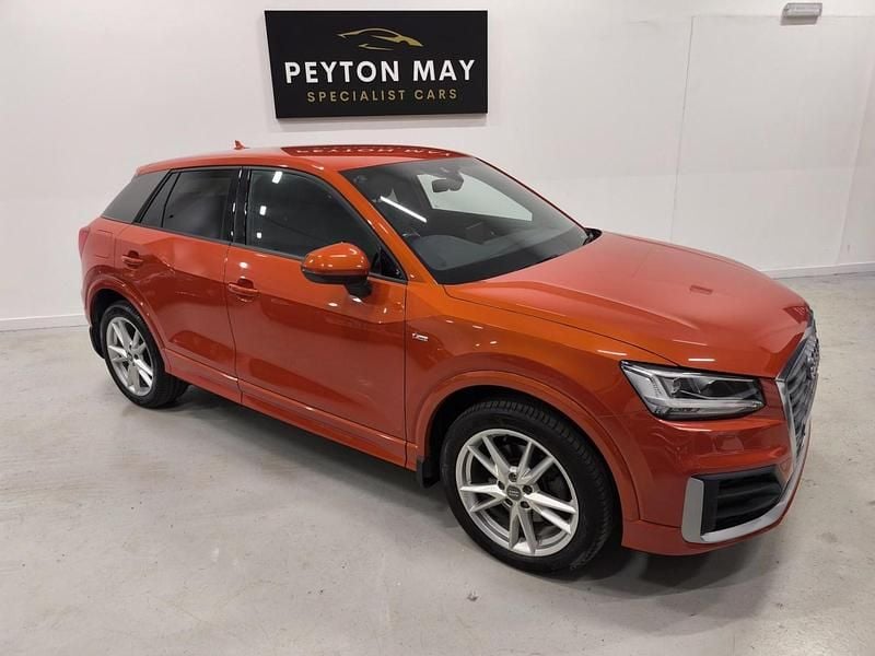 Used Audi Q2 S-Line 150 HP (110 kW) 2017 Orange SUV