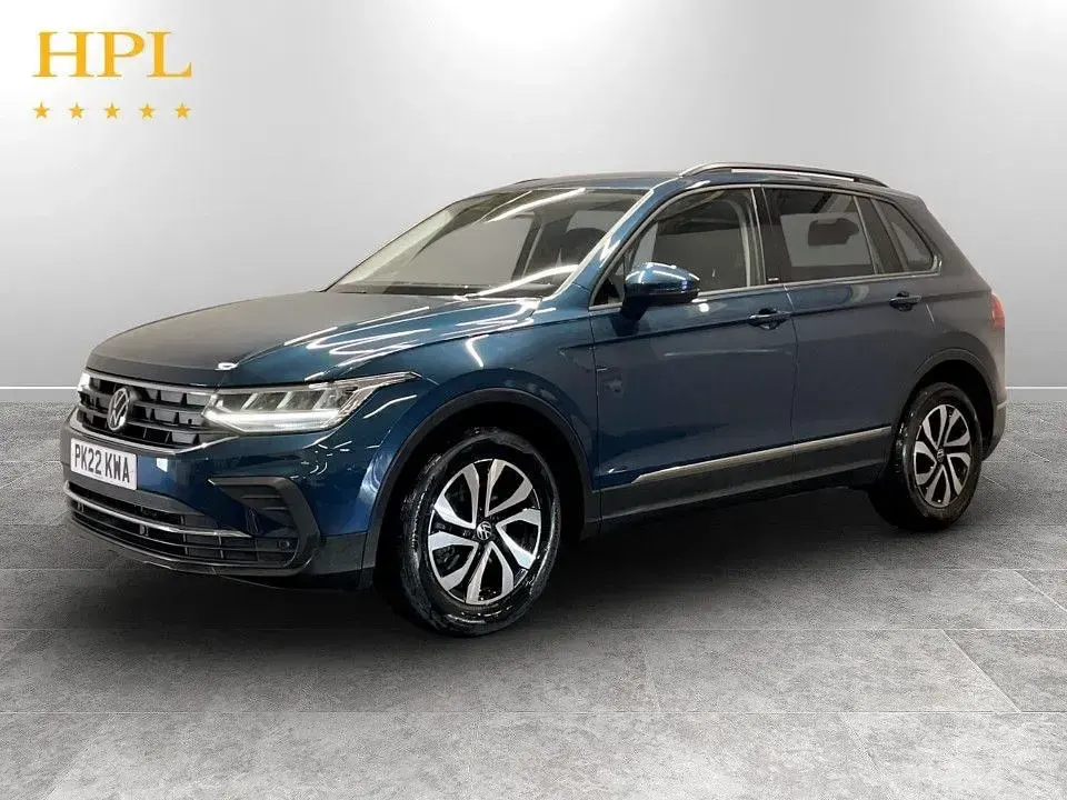 Used VW Tiguan Active 130 HP (95 kW) 2022 Blue SUV