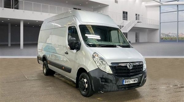 Silver Used 2017 Vauxhall Movano Van | £13,200 (Expensive) - Image 1/1