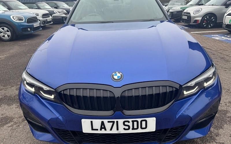 Used BMW 320 M Sport 184 HP (135 kW) 2022 Blue Sedan