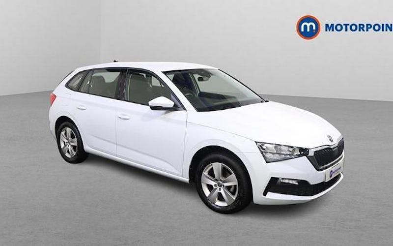 White Used 2023 Skoda Scala SE Hatchback | £14,549 (Fair price) - Image 1/4