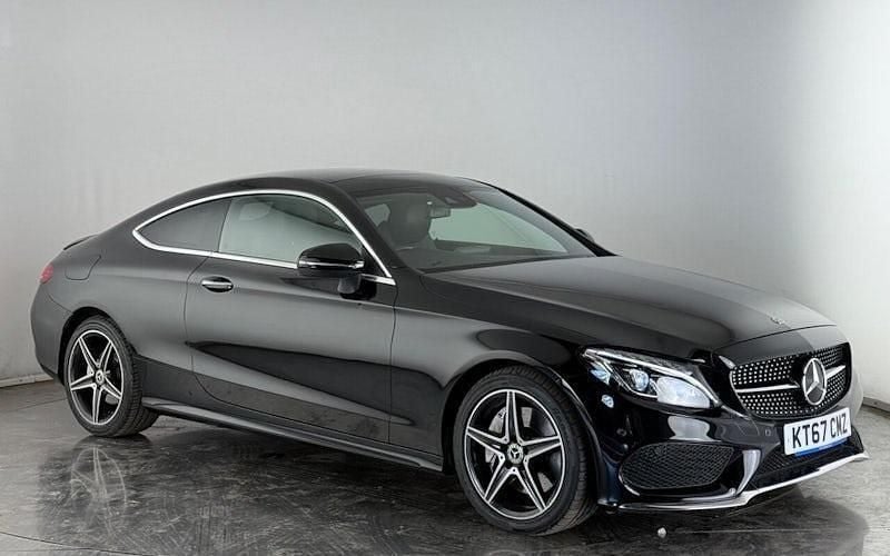 Black Used 2017 Mercedes C250 AMG Line Premium Plus Coupe | £16,100 (Fair price) - Image 1/3