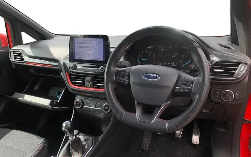 Used Ford Fiesta ST-Line X 101 HP (74 kW) 2019 Red Hatchback