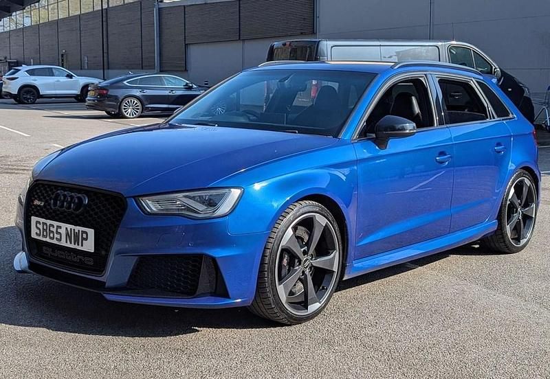 Used Audi RS3 Advanced 2015 Blue Sedan