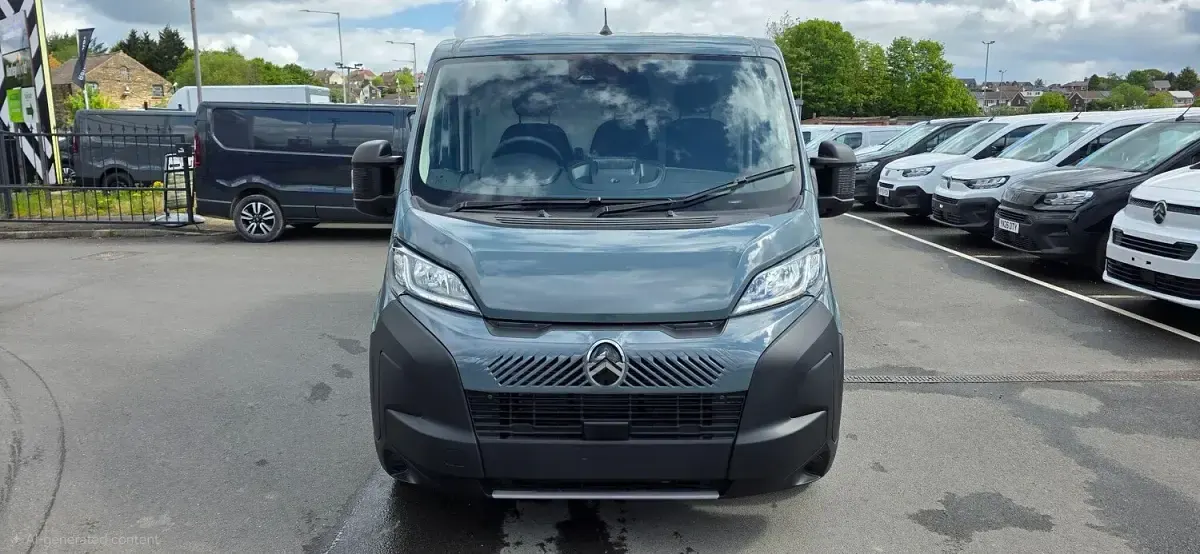 New Citroën Relay 138 HP (101 kW) 2026 Grey Van