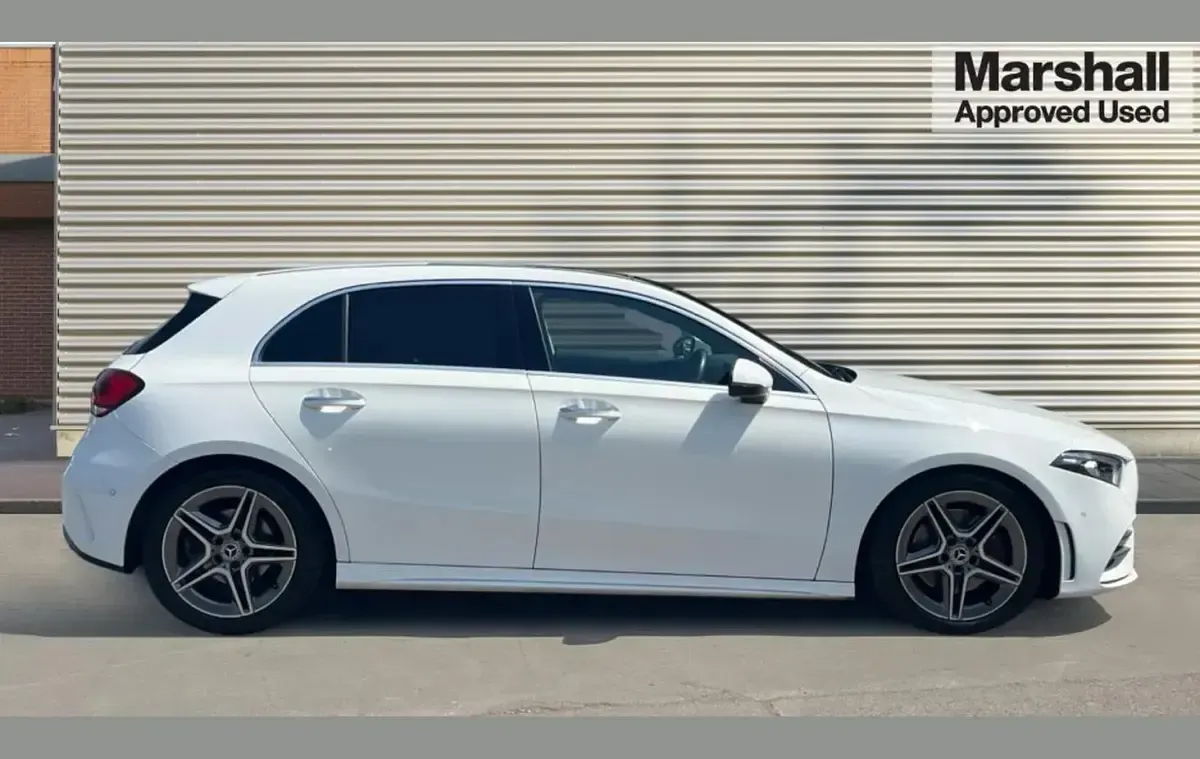 Used Mercedes A220 AMG Line Premium Plus 190 HP (139 kW) 2019 White Hatchback