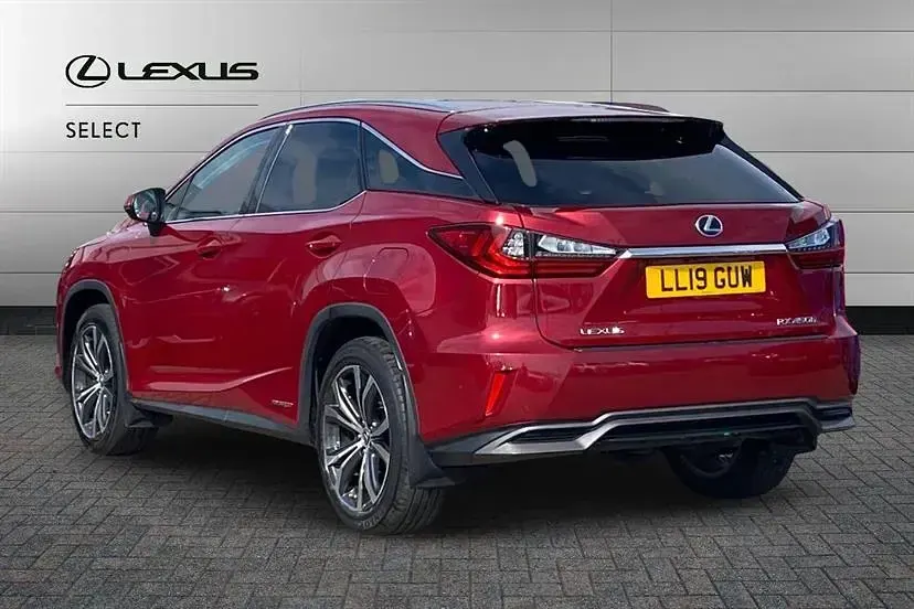 Used Lexus RX450h 313 HP (230 kW) 2019 Mesa red SUV