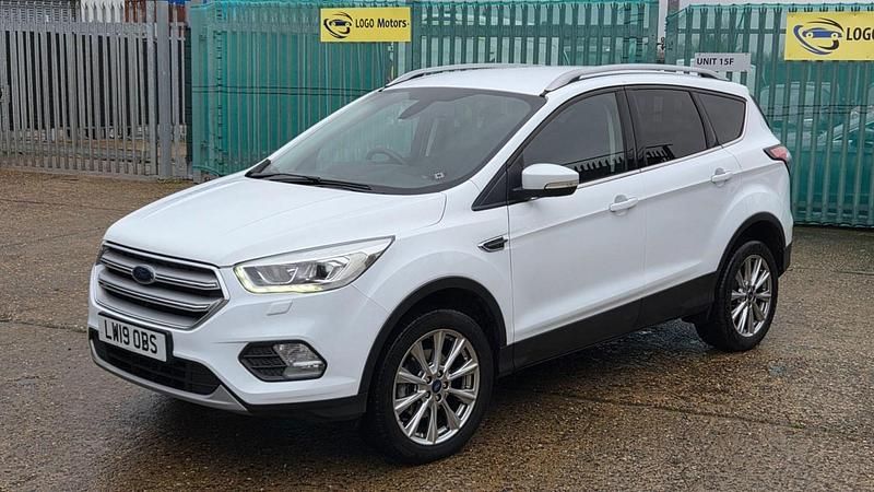 White Used 2019 Ford Kuga Titanium SUV | £9,699 (Super price) - Image 1/4