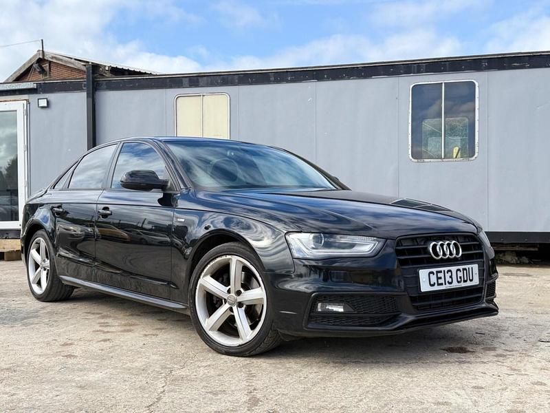 Used Audi A4 S-Line 170 HP (125 kW) 2013 Black Sedan