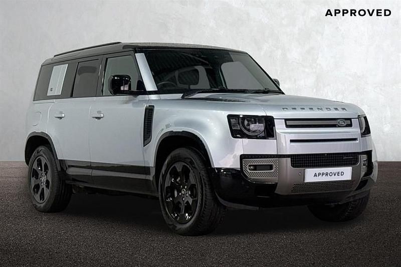 Silver Used 2021 Land Rover Defender HSE Dynamic Estate | £52,695 (Good price) - Image 1/3
