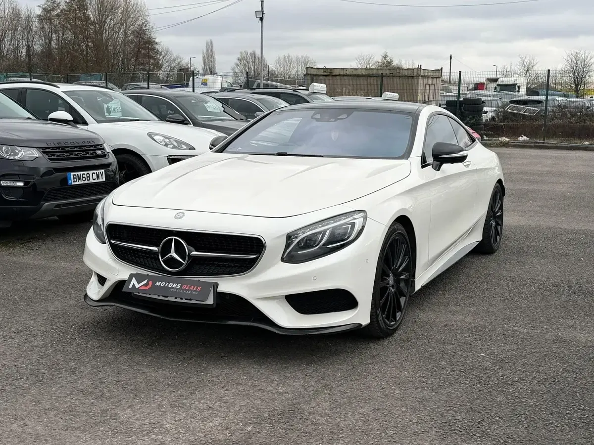 Used Mercedes S500 AMG Line Premium 2016 White Coupe