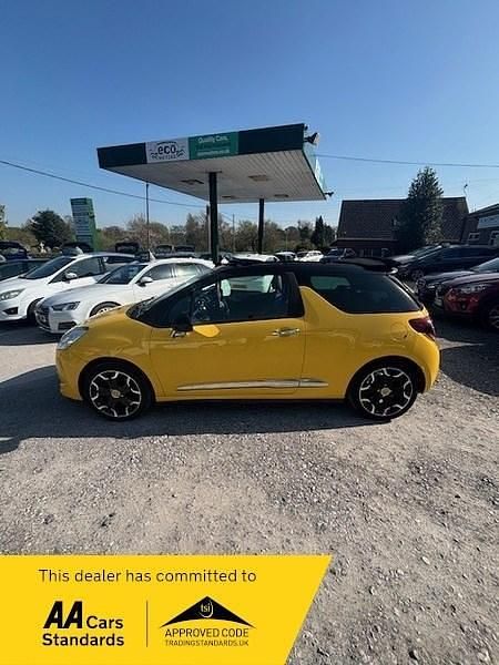 Begagnad Citroën DS3 Cabriolet 2014 Gul Cab