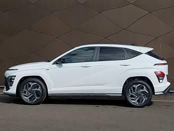 New Hyundai Kona N Line 138 HP (101 kW) 2026 Special solid  atlas white SUV
