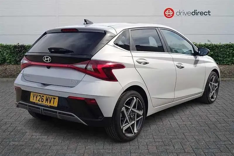 New Hyundai i20 Blackline 90 HP (66 kW) 2026 Grey Hatchback
