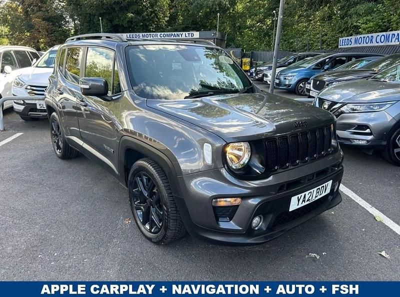 Grey Used 2021 Jeep Renegade Night Eagle SUV | £15,695 (Fair price) - Image 1/4