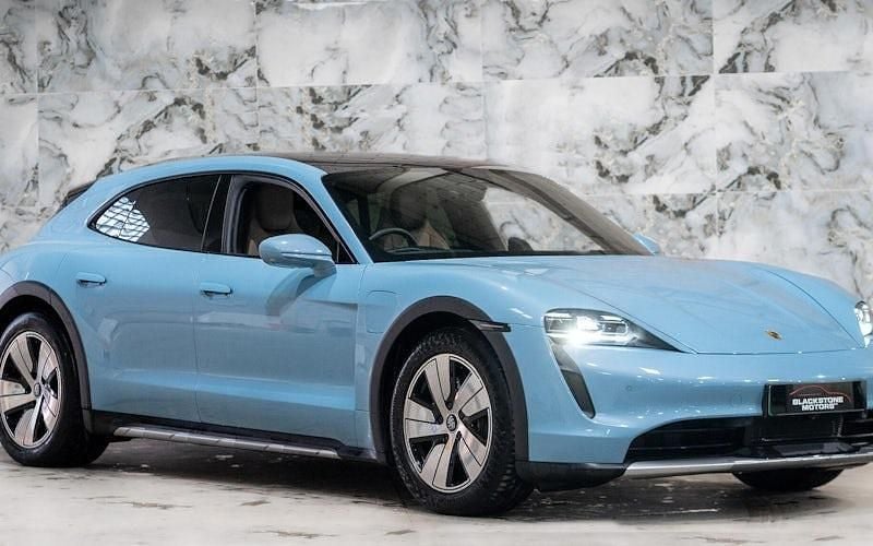 Used Porsche Taycan Cross Turismo 350 kW (476 HP) 2022 Blue Estate