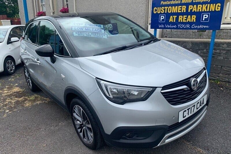 Silver Used 2017 Vauxhall Crossland X Elite SUV | £7,695 (Good price) - Image 1/1