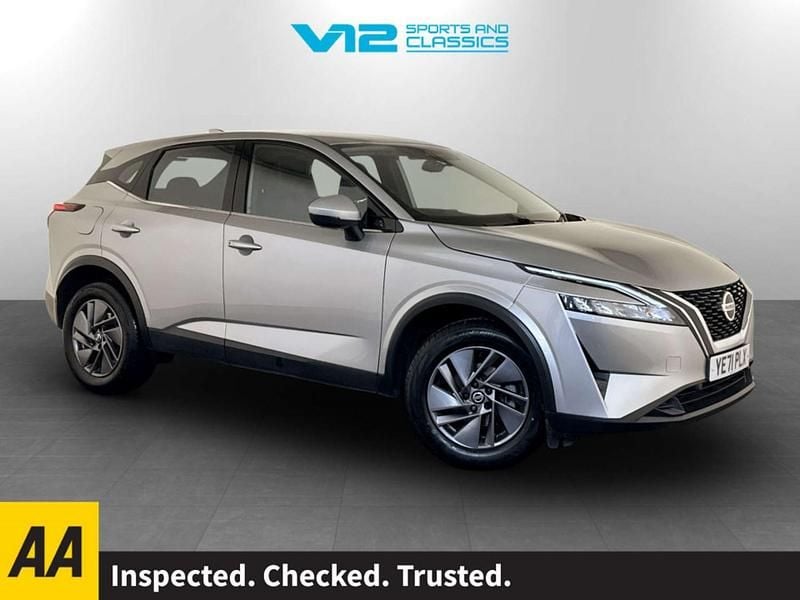 Silver Used 2021 Nissan Qashqai Acenta Premium SUV | £12,795 (Super price) - Image 1/2