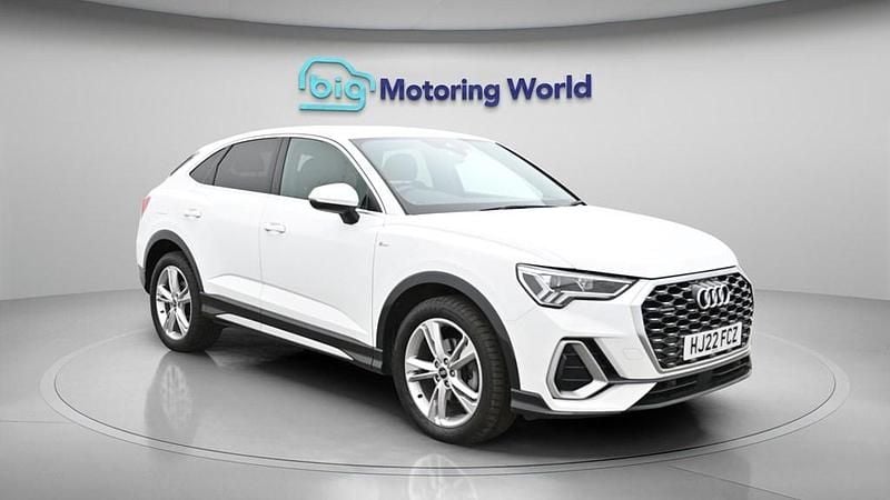 Used Audi Q3 Sportback S-Line 150 HP (110 kW) 2022 White SUV