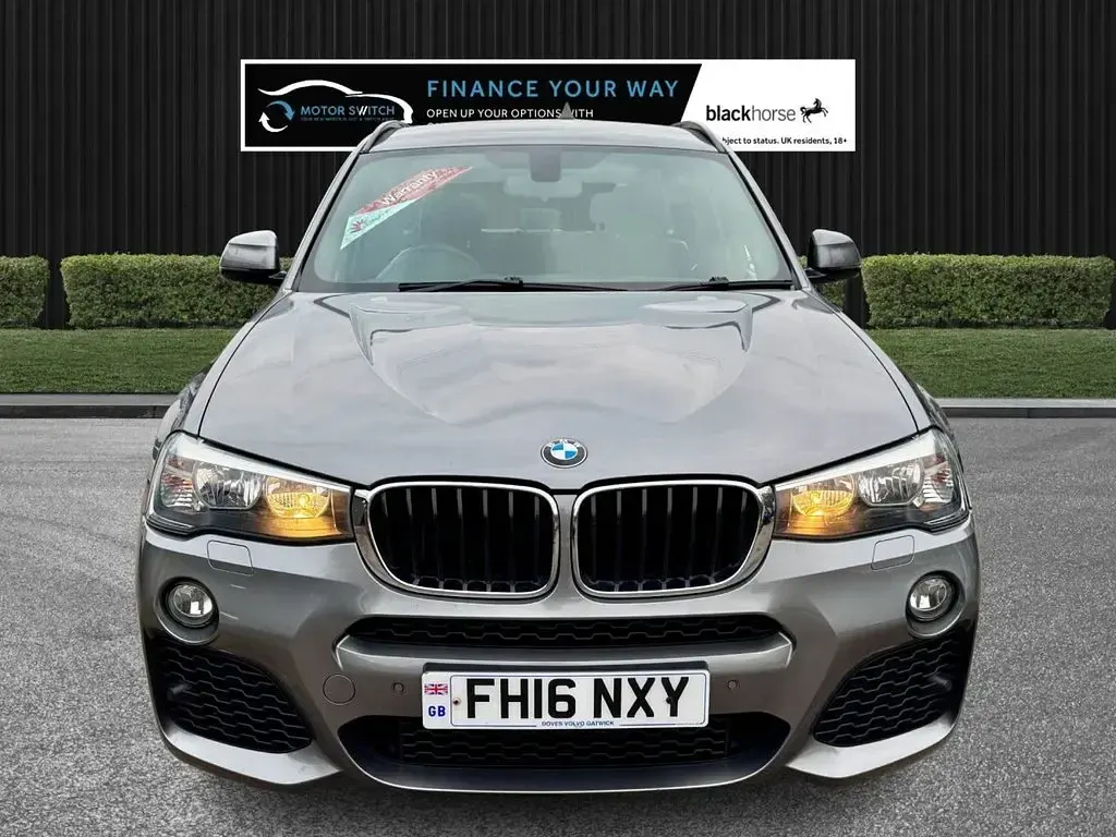 Used BMW X3 M Sport 190 HP (139 kW) 2016 Grey SUV