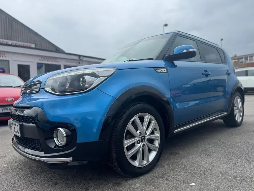 Used Kia Soul 136 HP (100 kW) 2018 Blue SUV