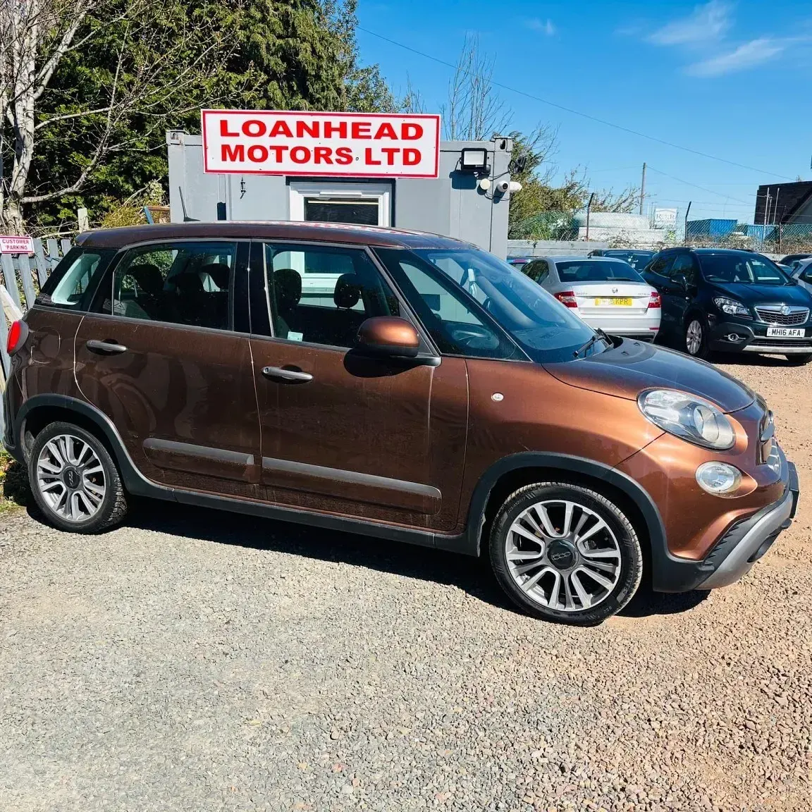 Usado Fiat 500L Cross 95 HP (69 kW) 2017 Castanho Monovolume