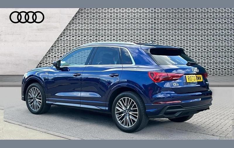 Used Audi Q3 S-Line 190 HP (139 kW) 2023 Blue SUV