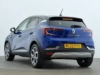 Used Renault Captur SE 91 HP (66 kW) 2022 Blue SUV