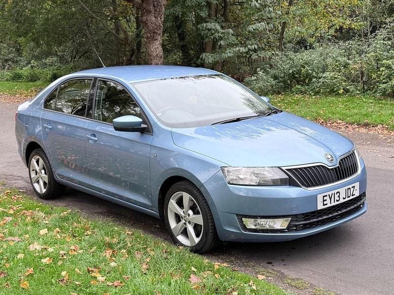 Blue Used 2013 Skoda Rapid Elegance Hatchback | £2,995 (Fair price) - Image 1/4
