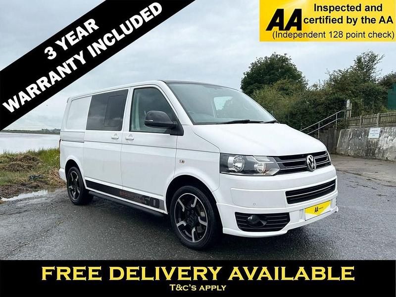 White Used 2016 VW T6 Sportline Van | £16,995 (Good price) - Image 1/2