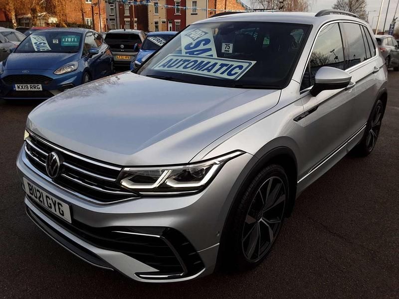 Used VW Tiguan R-line 2021 Silver SUV