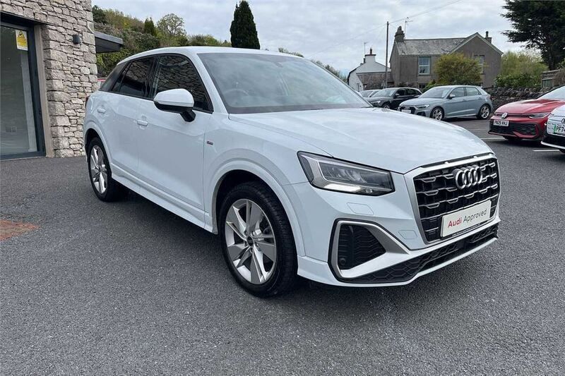 White Used 2024 Audi Q2 S-Line SUV | £27,995 (Fair price) - Image 1/4