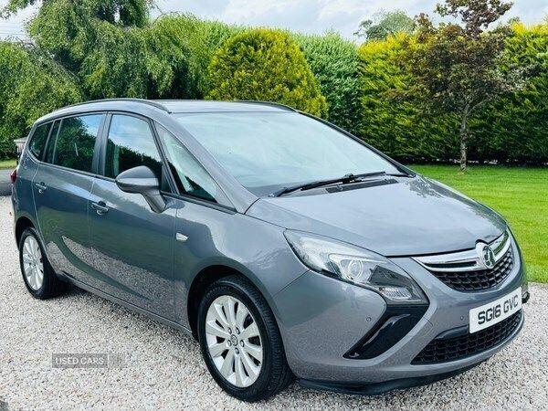 Grey Used 2016 Vauxhall Zafira Tourer Design Edition MPV | £4,995 (Fair price) - Image 1/2