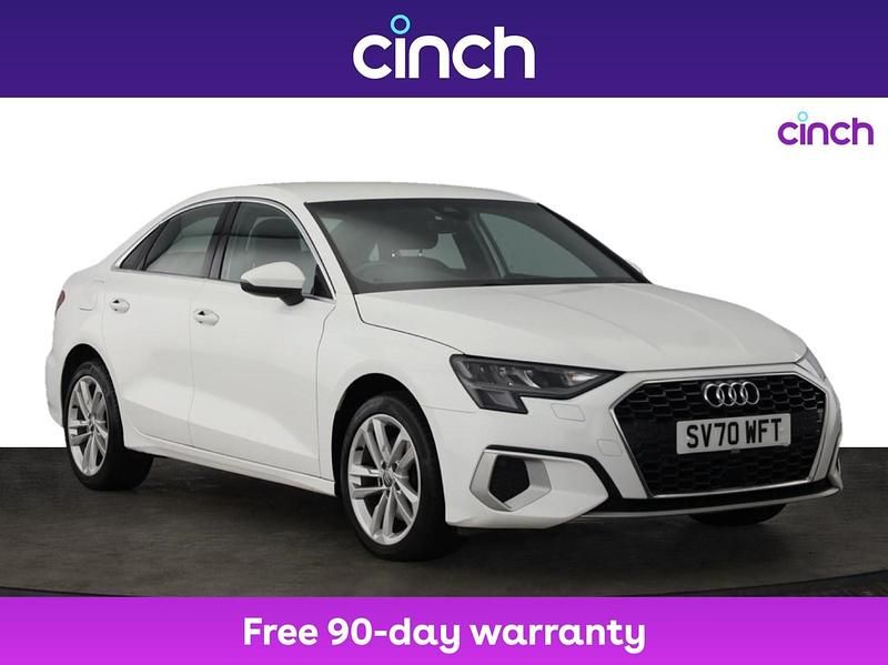 White Used 2020 Audi A3 Sport Sedan | £14,949 (Super price) - Image 1/3