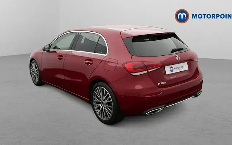 Used Mercedes A180 Executive 136 HP (100 kW) 2022 Red Hatchback