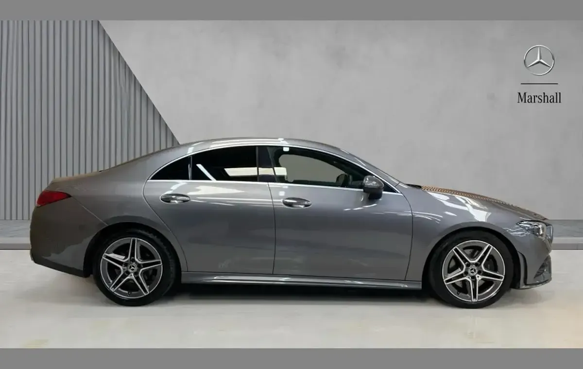 Used Mercedes CLA220 AMG Line Premium 190 HP (139 kW) 2022 Grey Coupe
