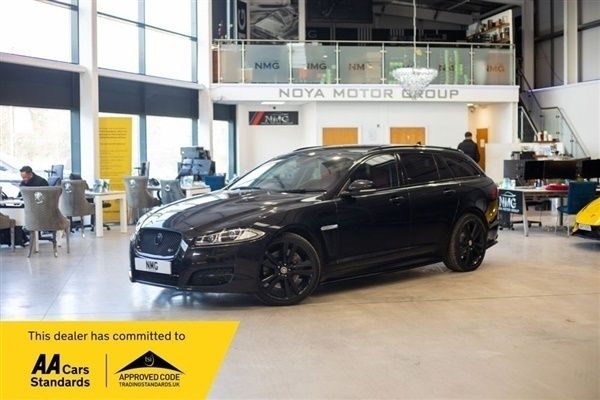 Black Used 2014 Jaguar XF Sportbrake Portfolio Estate | £8,695 (Fair price) - Image 1/1