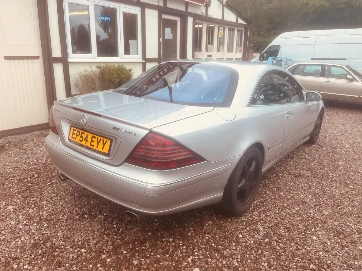Used Mercedes CL500 2004 Silver Coupe