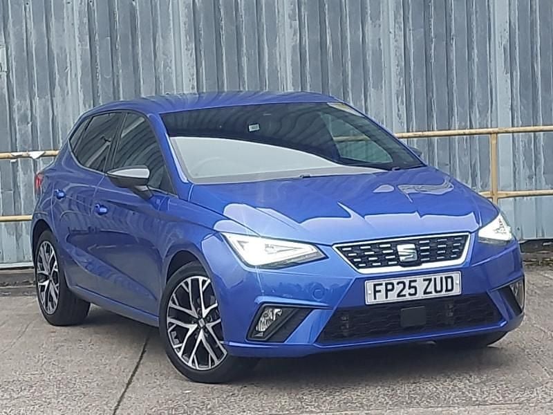 Used Seat Ibiza XCELLENCE 115 HP (84 kW) 2025 Blue Hatchback