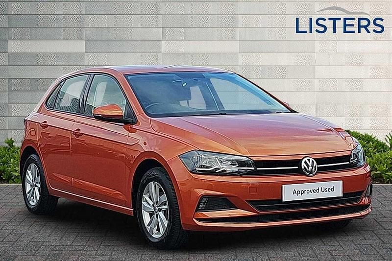 Orange Used 2018 VW Polo SE Hatchback | £10,950 (Fair price) - Image 1/4