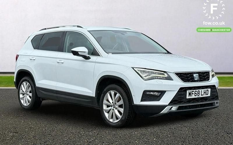 White Used 2018 Seat Ateca SE SUV | £11,199 (Fair price) - Image 1/4