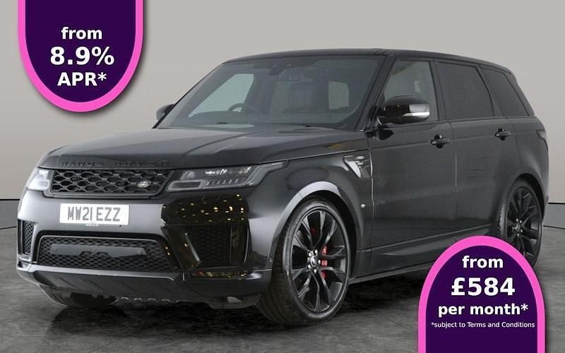 Black Used 2021 Land Rover Range Rover Sport S SUV | £37,688 (Good price) - Image 1/3